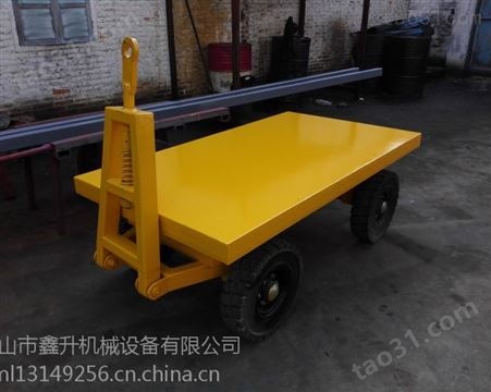 广州平板行李拖车 护栏式行李拖车货源鑫升力机械