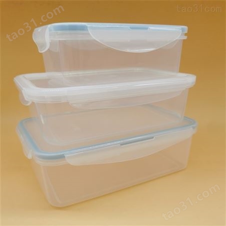 密封盒葱姜蒜配料保鲜盒 微波耐热塑料饭盒 食品餐盒 佳程
