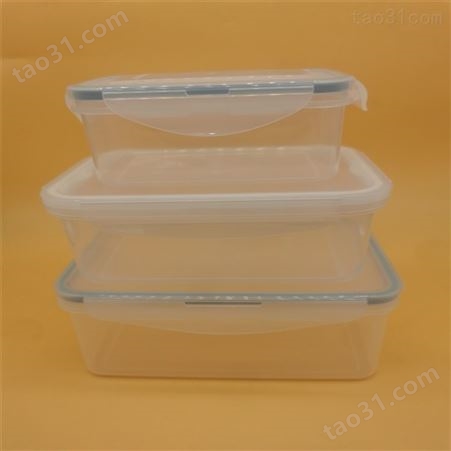 密封盒葱姜蒜配料保鲜盒 微波耐热塑料饭盒 食品餐盒 佳程