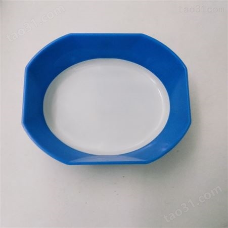厂家定制注塑塑料托盘 蓝色沙拉小碗 耐腐蚀的调料托盘