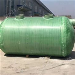 万锦萍乡玻璃钢化粪池缠绕一体式2-100立方米 供学校医院农村用化粪池成品