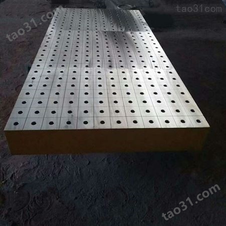 铸铁平台 检验测量平板工作台 焊接平台 春天机床