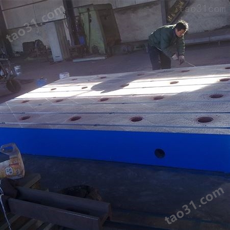 落地镗床工作台 春天机床供应 铸铁工作台 机床辅助工作台