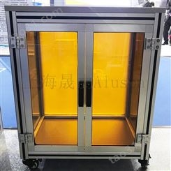 机器框架 加工铝型材台架铝合金柜体支架非标定制