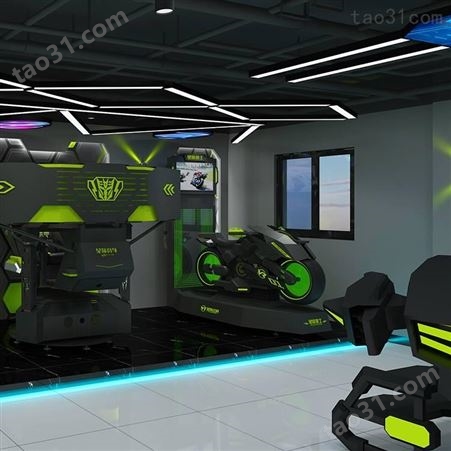vr体验馆设备供应商vr摩托车大型虚拟模拟游戏VR商品 VR星际空间