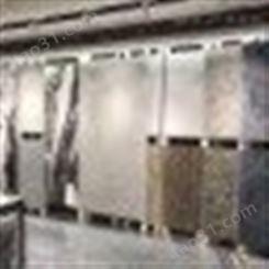 工厂定制 左右推拉木地板瓷砖展示柜 单双排侧拉滑轮轨道贴墙展架