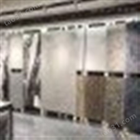 工厂定制 左右推拉木地板瓷砖展示柜 单双排侧拉滑轮轨道贴墙展架