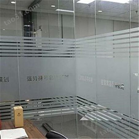 西城区阳台 玻璃贴膜施工 玻璃幕墙 录音棚