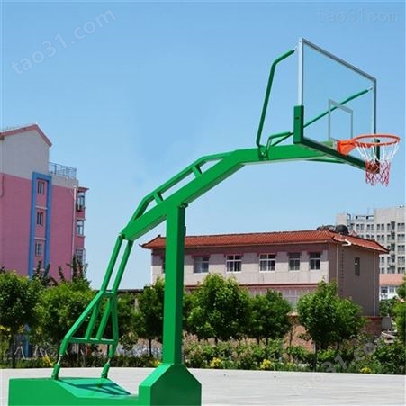 奥雲体育器材生产 钢化篮板 仿液压凹箱篮球架 结实耐用