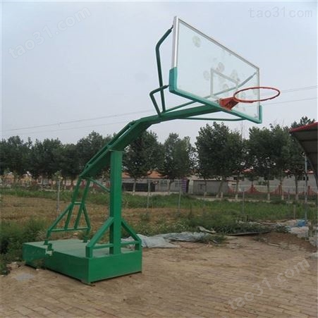 奥雲体育器材生产 钢化篮板 仿液压凹箱篮球架 结实耐用