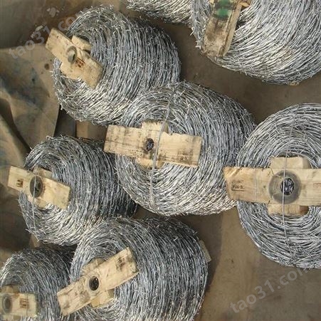 新疆西润工厂自销双股镀锌刺绳 铁丝网刺绳 铁蒺藜