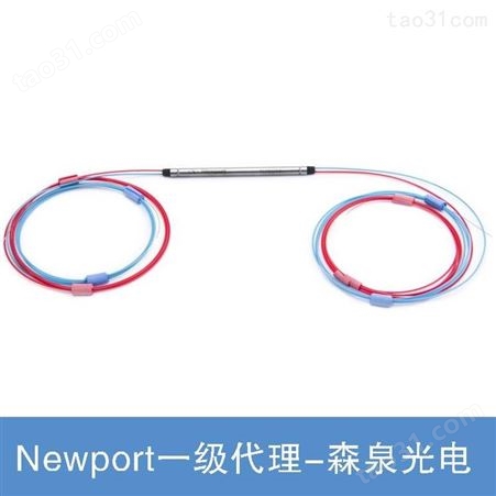 Newport 单模光纤耦合器1x2 和 2x2 光纤组件