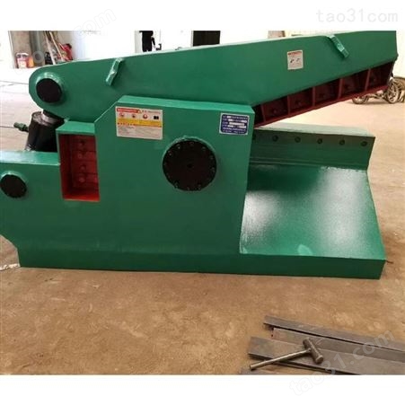 欧伟长期供应鳄鱼液压剪切机 200吨废铁剪板机 金属球磨铸铁剪断机