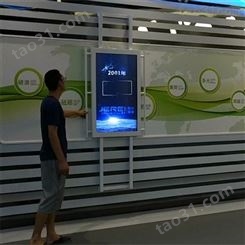 江苏镇江 多媒体滑轨屏 显示透明屏定制 手动自动电动高清轨道透明屏智能展厅 推拉式智能滑轨屏幕