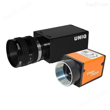 杭州微图视觉 UNIQ相机 UP-1830CL-12B 外包装打码效果 自动覆膜设备X