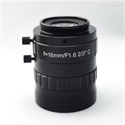 工业镜头 16mm-2/3-5M-C 厂家供应 欧姆微 OM165工业FA镜头