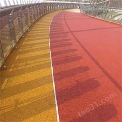 重庆梁平 混凝土地坪增强剂 彩色透水 艺术地坪 材料厂家 专业施工